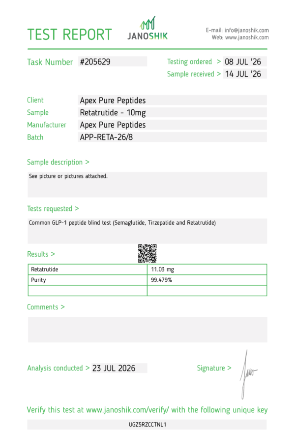 Triple Agonist (Reta) 10mg