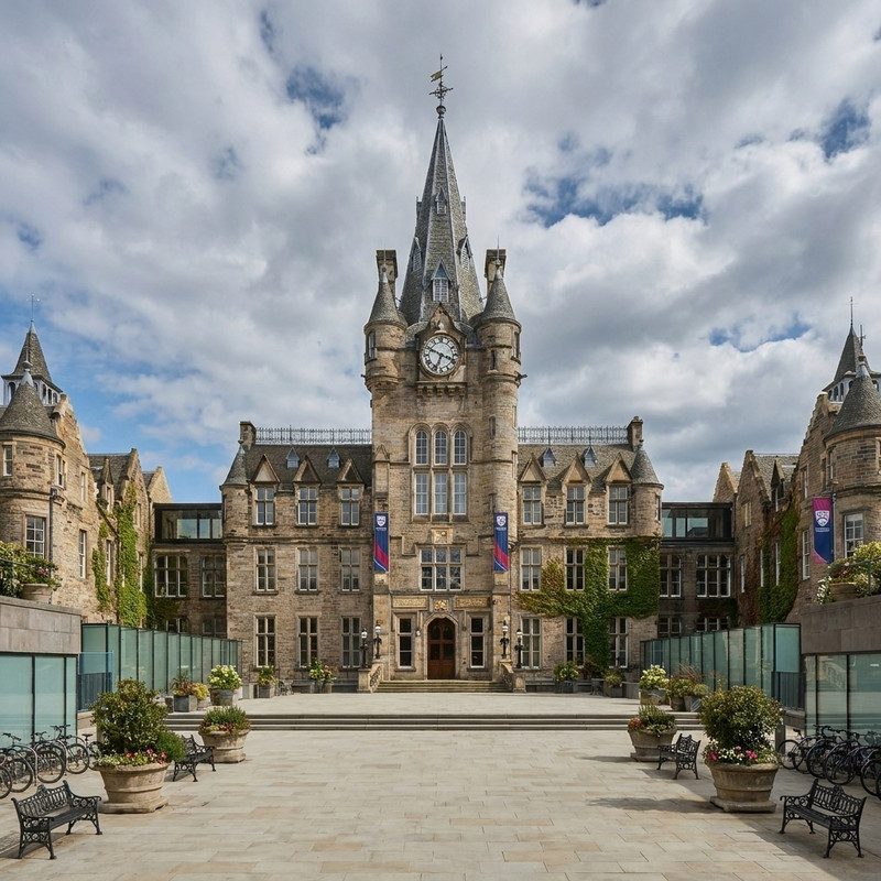 Gebäude eines universitären Forschungslabors